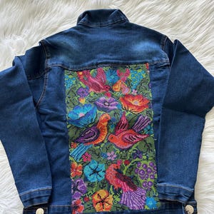 Jeans Jacket Embroidered Mexican Jackets