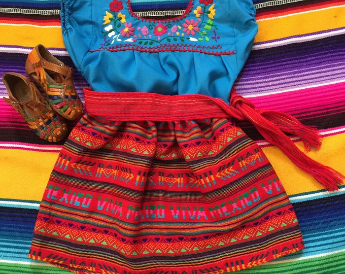 Mexican Girls outfits Mexican Birthday Coco Fiesta Clothing Mexican huaraches sold separately