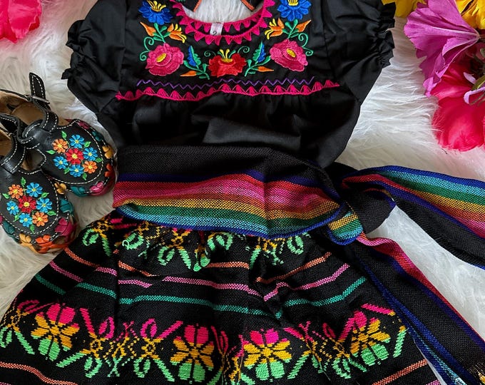 Mexican Outfit   ALL sizes Baby- Toddlers- Girls Mexican outfits/ shoes sold separately