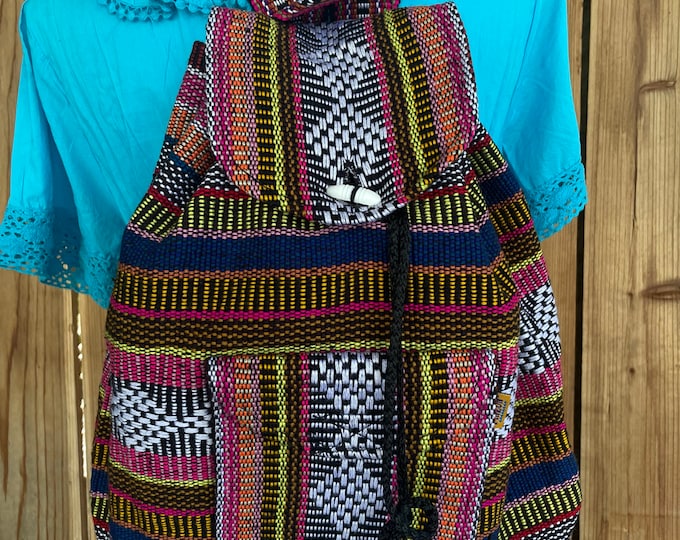 Mexican textil backpack