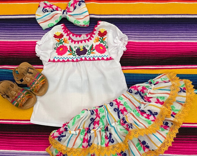 Baby and toddler Mexican outfits- 5 de Mayo Outfit- Birthday- Fiesta clothing
