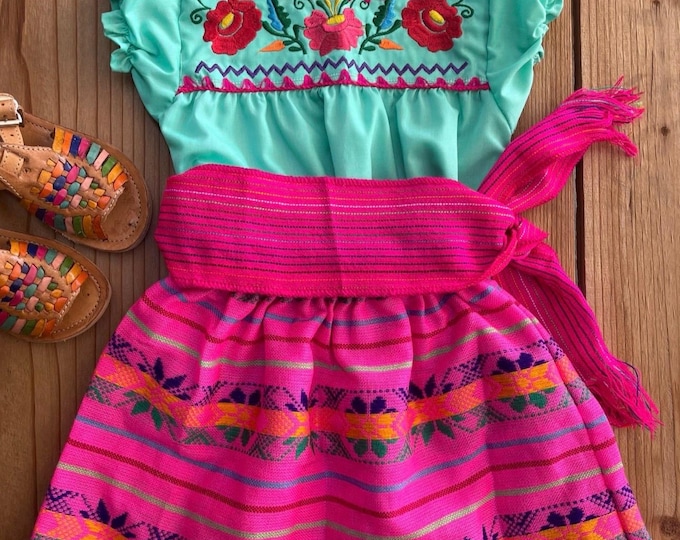 Mexican Outfits- baby-toddler- girl- Huaraches not Included