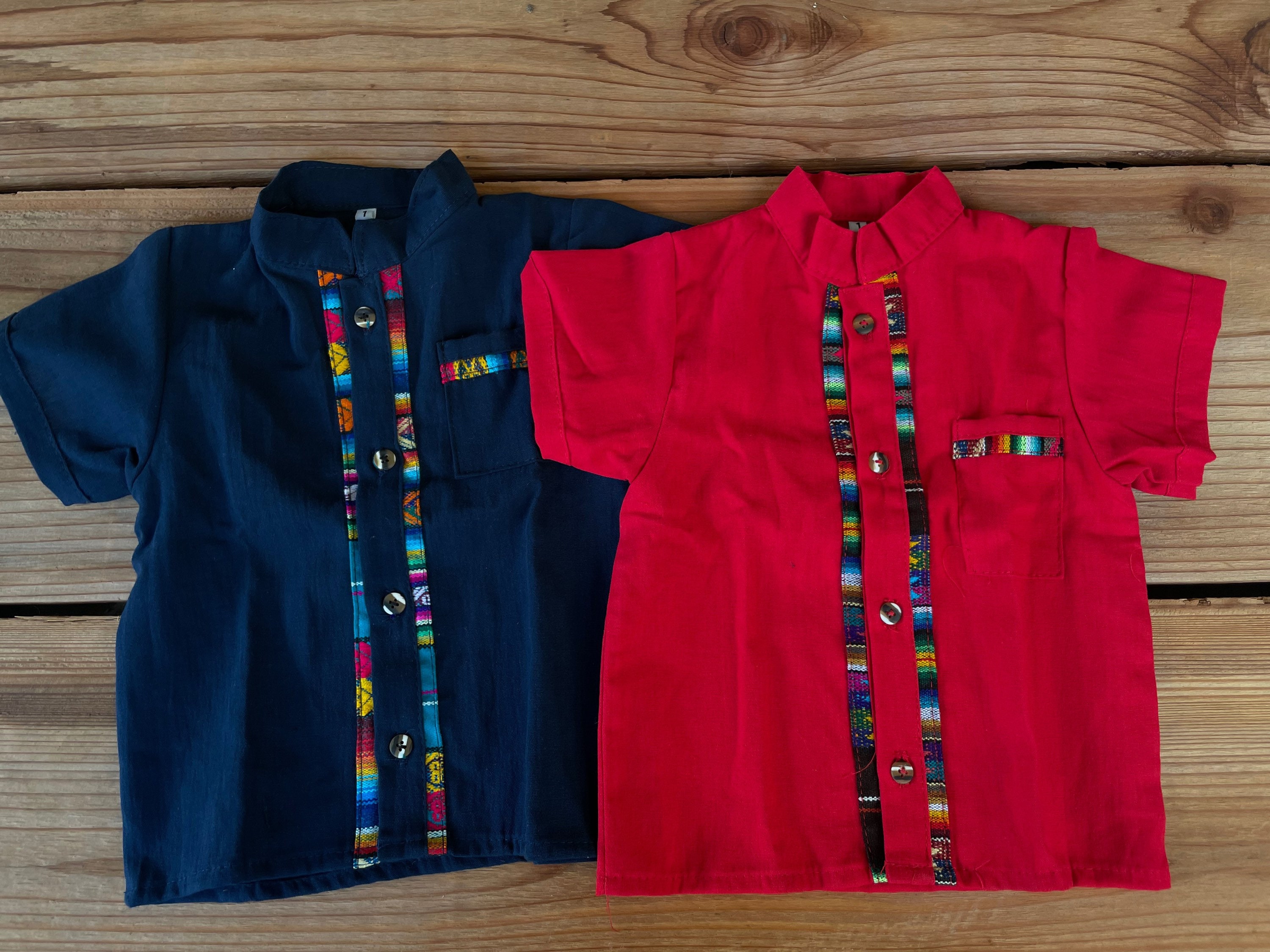 Baby ToddlerBoy Mexican shirts / Mexican Guayaberas