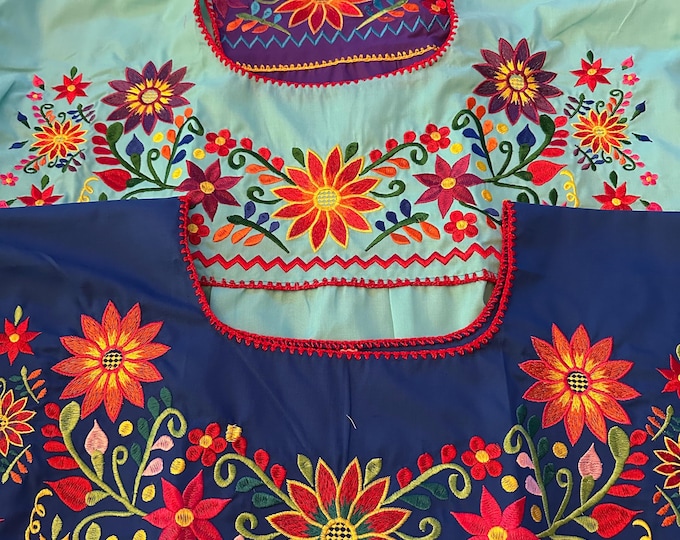Women Blouses Embroidered S-M-L-XL-2XL-3X--5XL