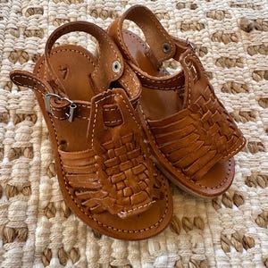 KIDS Mexican Leather Huraches - baby and toddler sizes.