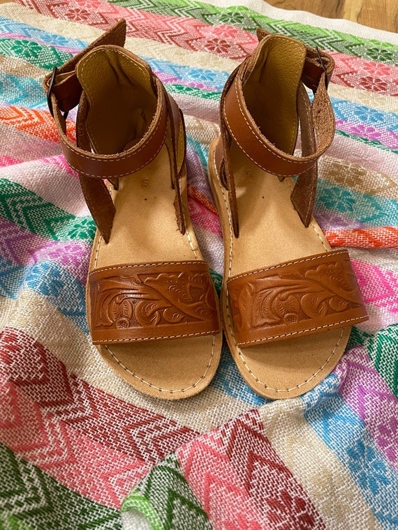 Mexican Leather Huaraches Strappy 
