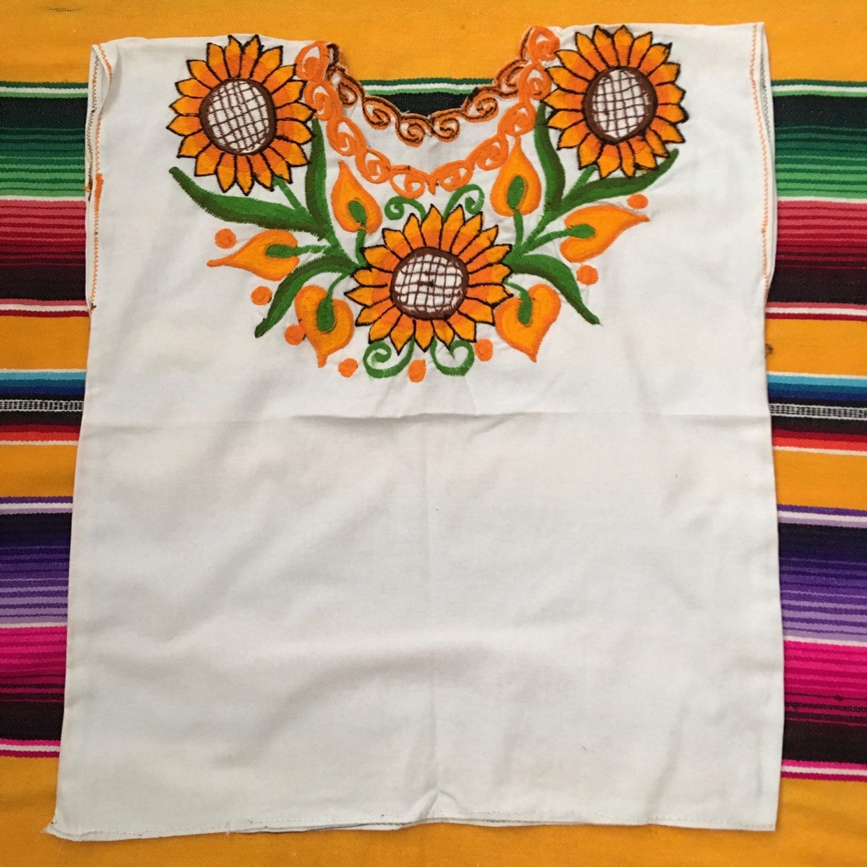 Sizes S-M-L-1XL 2XL Mexican Embroidered Blouses Belt Included - Etsy