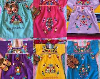 Kids dresses Baby-Toddler-Girl Mexican Dresses