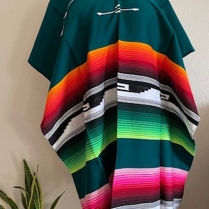ONE SIZE -UNISEX Mexican poncho - Mexican Gaban