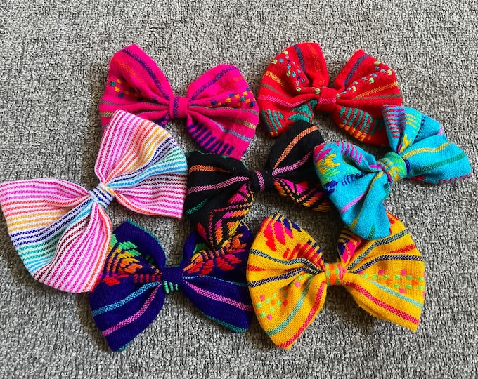 Mexican Bow  Clips  for baby  toddlers and girls