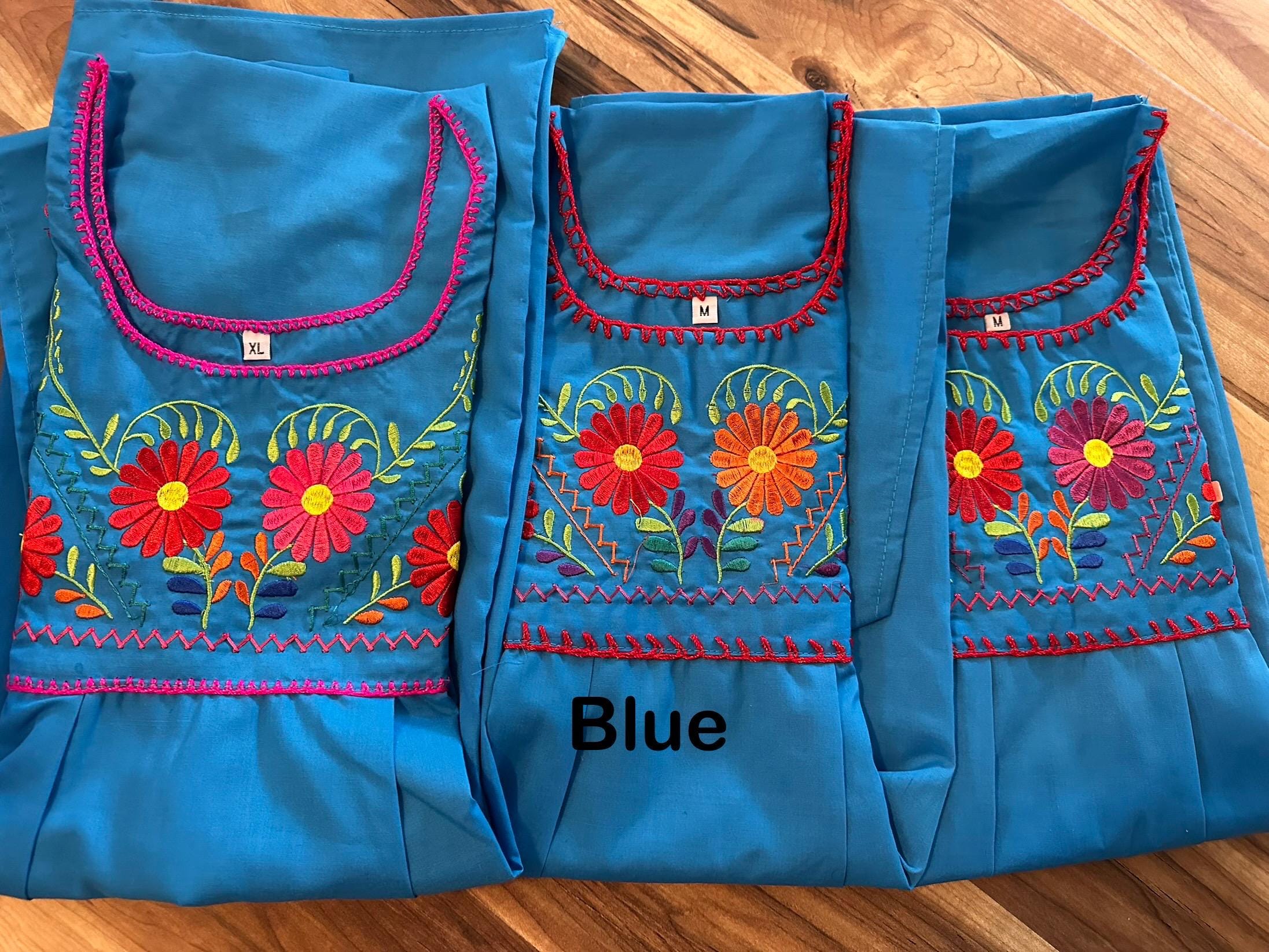 SALE Women Blouses Embroidered Mexican blouses M-L-XL - Etsy 日本