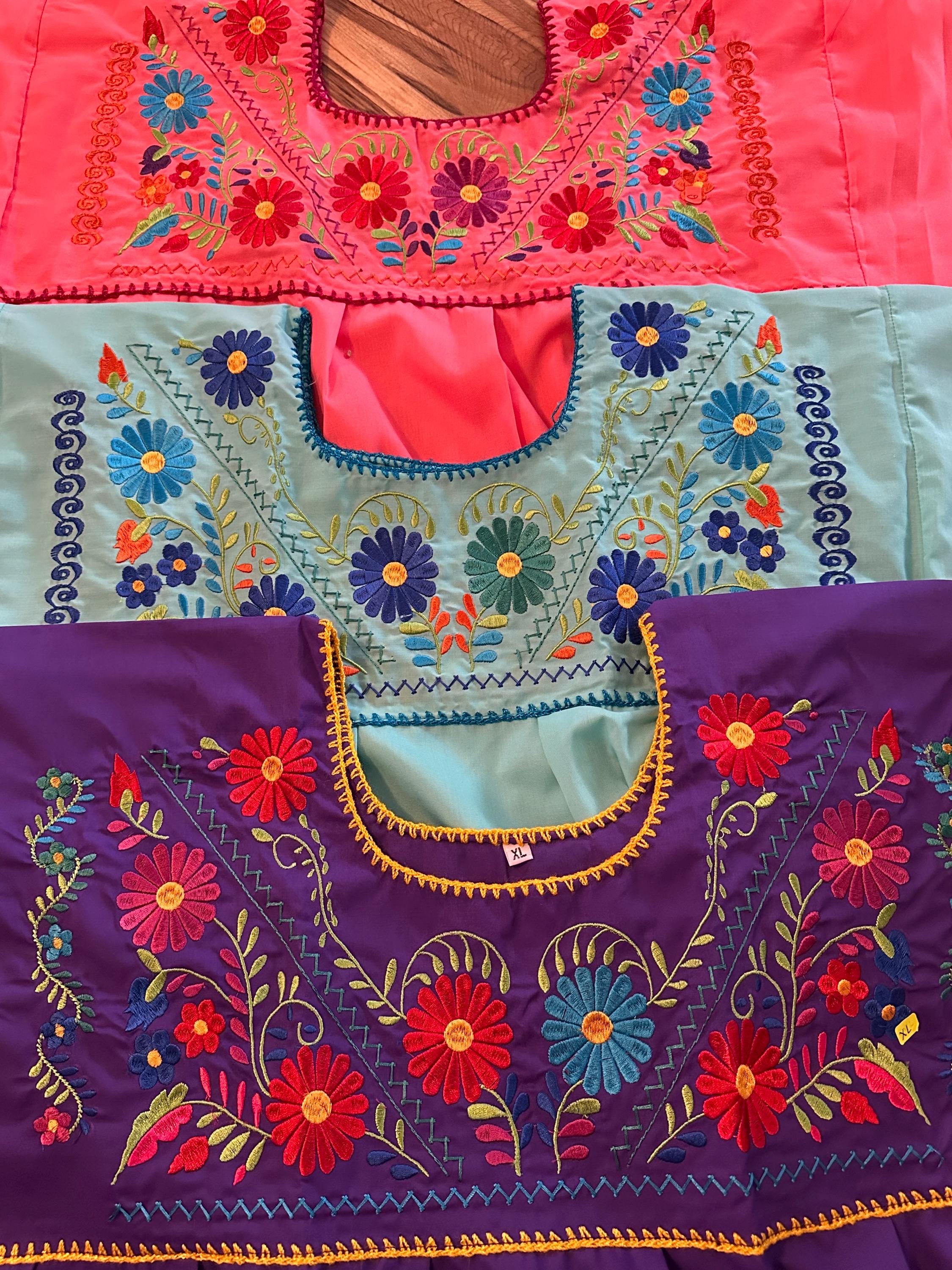 SALE Women Blouses Embroidered Mexican blouses M-L-XL - Etsy 日本