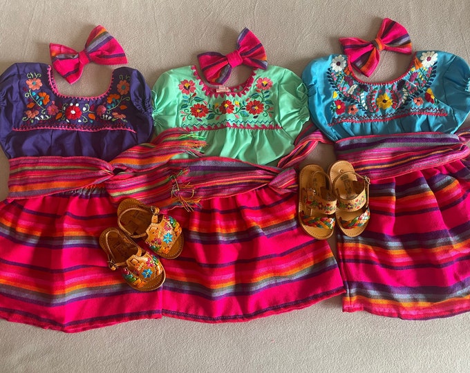 Girls Mexican outfits All Sizes