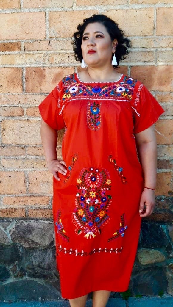 Sizes S-M-L-XL-2XL-3XL- 4XL-5XL Mexican long dresses -Mexicans