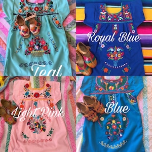 Kids dresses Baby-Toddler-Girl Mexican Dresses image 4