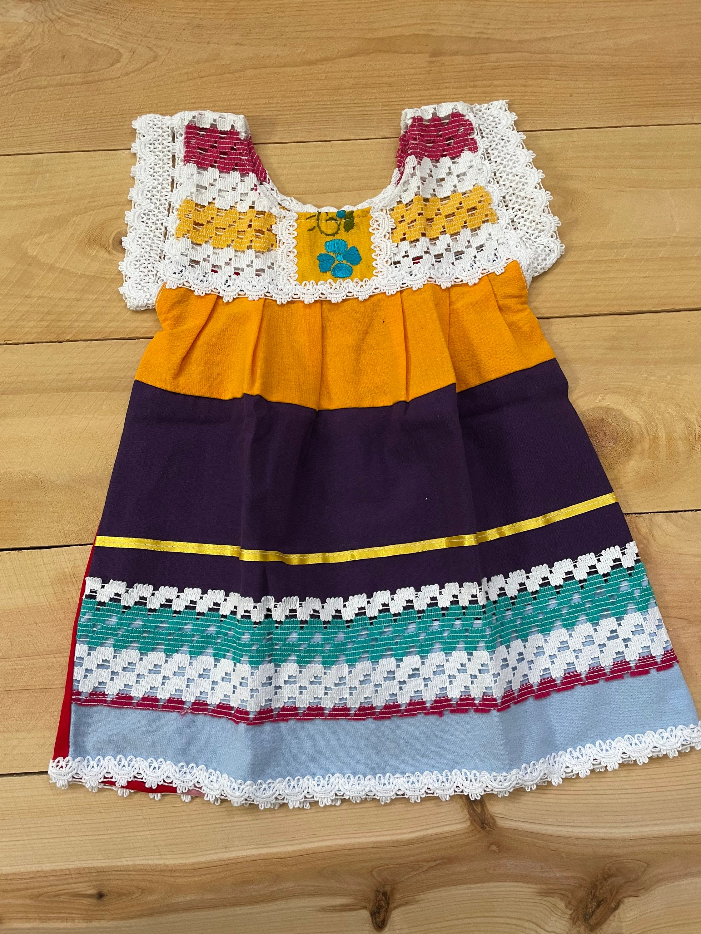 Size 1 Year Old Baby Girl Dress Hand Embroidered - Etsy Canada