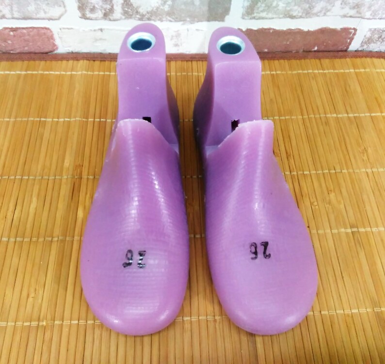 Plastic shoe lasts for felt shoes and slippers for baby Shoe Etsy