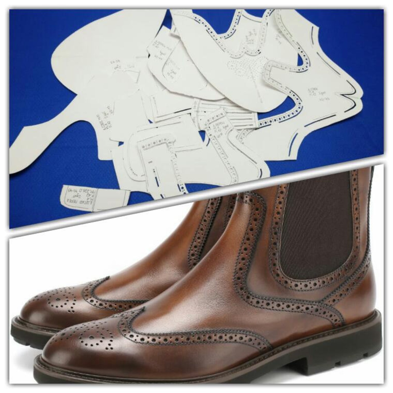 Patterns of Shoe models Men's Chelsea patterns Shoe Etsy