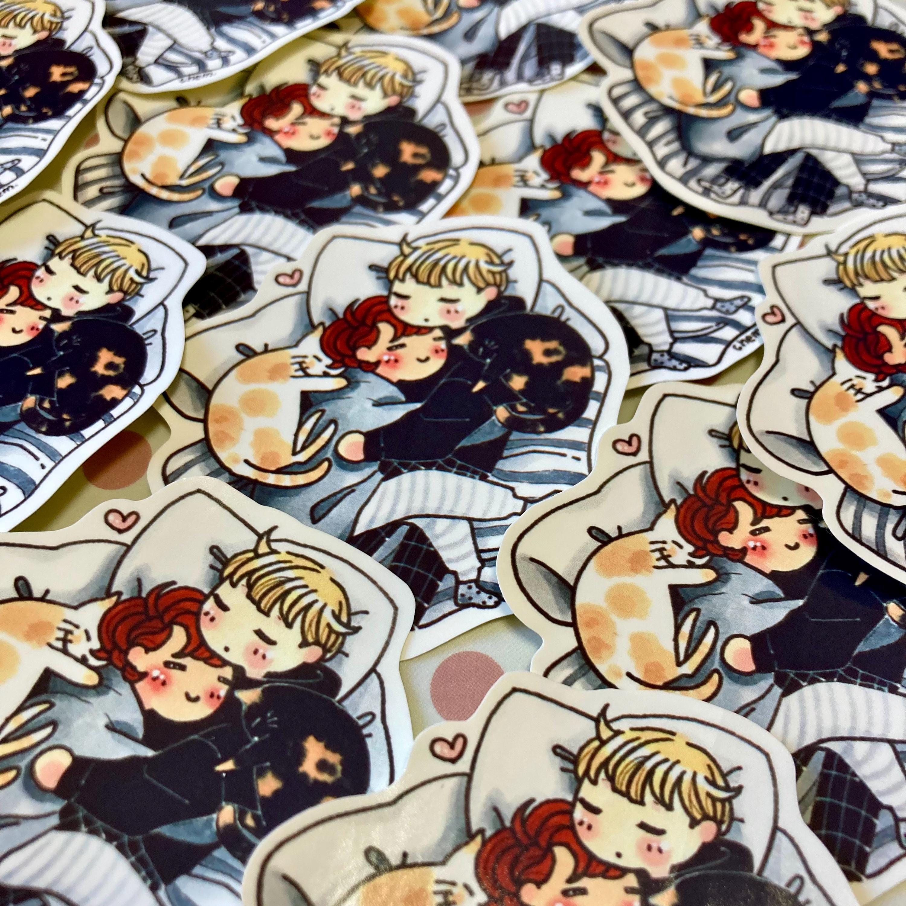 Cuddle Sticker Animated ANDREIL - Cuddle Sticker - Etsy
