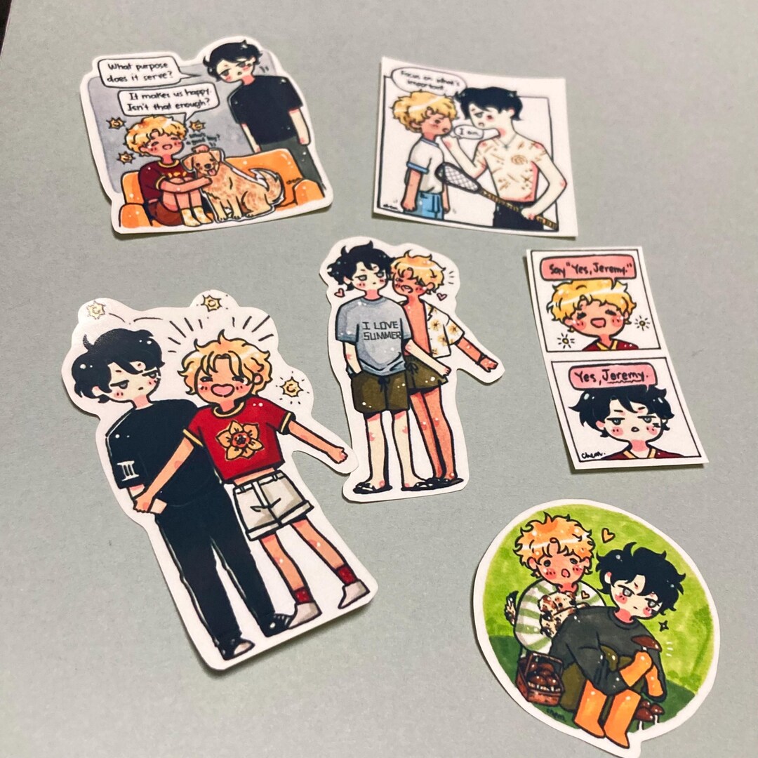 JEREJEAN Sticker Pack - Etsy