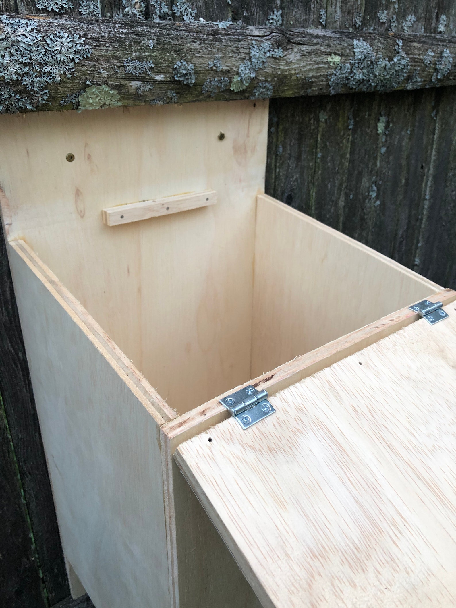 American Kestrel Bird House / Screech Owl Bird House / Wood Etsy