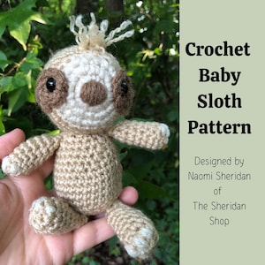 Crochet Baby Sloth Pattern