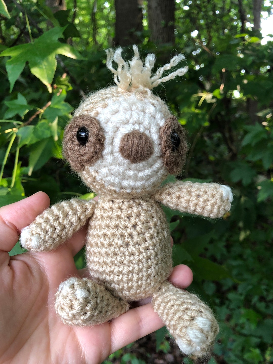 Crochet Baby Sloth Pattern (PDF Download) - Etsy