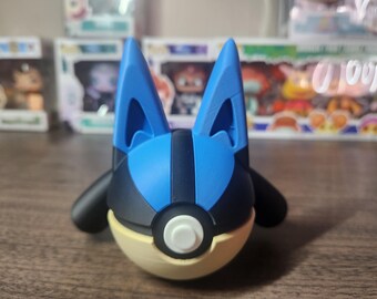 Balle monstre imprimée en 3D Lucario