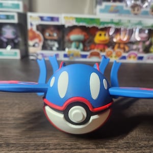 Kyogre 3D Printed Monster Ball