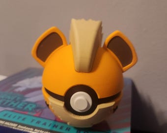 Growlithe 3D Printed Monster Ball