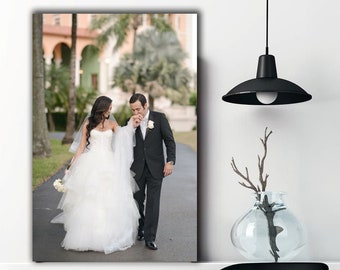 Christmas Gift, Personalized Canvas, Photo Prints, Photo To Canvas Print Gallery Wrap, Canvas Prints, Canvas printing, Wedding picture