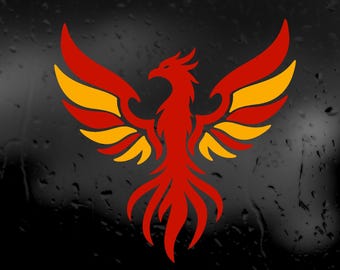Die Cut Vinyl Decal - Rising Phoenix