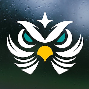 2x Hawk Eagle Adler Auto Sticker Emblem Badge aufkleber Decal Body Side  golden