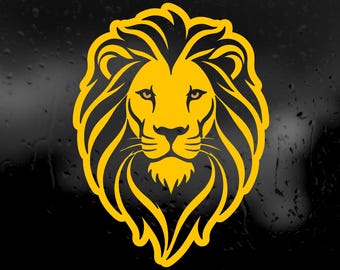 Die Cut Vinyl Decal - Roaring Lion