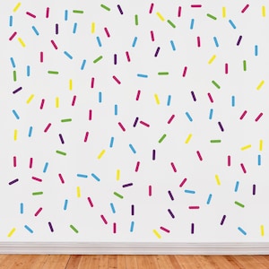 Customizable Pack Of 160 Sprinkle Wall Decals