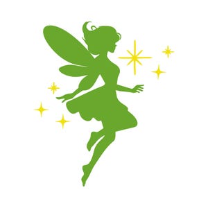 Magical Pixie Fairy Decal - Waterproof Die Cut Vinyl Decal