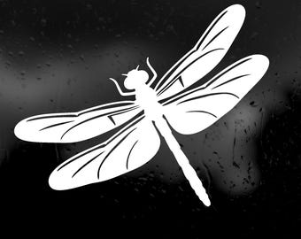 Die Cut Vinyl Decal - Dragonfly