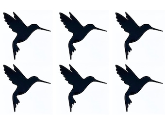 Hummingbird Retractable Screen Door / Window Screen Decals - Oracal 751 Vinyl - Create Your Own Pack