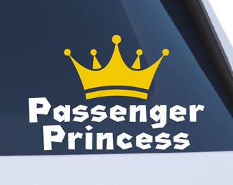 Die geschnittenen Vinyl Super Princess Auto Aufkleber