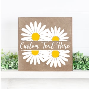 Custom Die Cut Daisy Decal For Signs, Mailboxes, Doors, Mugs, Tumblers & More