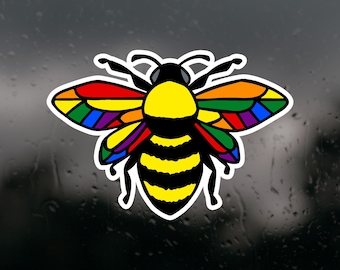 Bee Proud Vinyl Sticker Decal