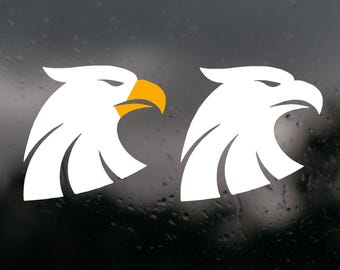 Die Cut Vinyl Decal - Eagle Head