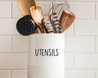 Benutzerdefiniertes Set von 12 Vinyl-Aufkleber Pantry Container Labels