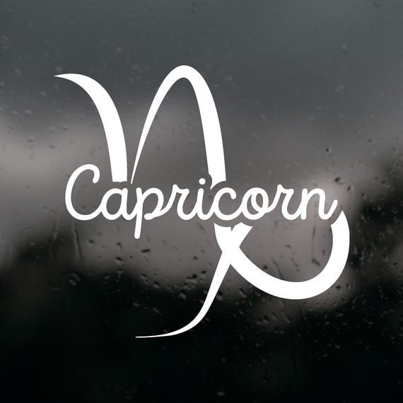 Capricornページ Capricorn Zodiac Decal: Waterproof Vinyl Car, Laptop, Truck