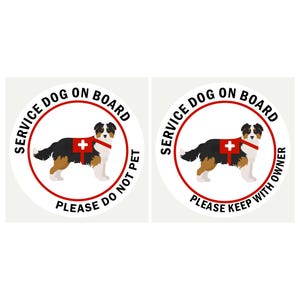 Australian Shepard Vinyl Sticker Decal - Car Decal, Truck Decal, Laptop Decal