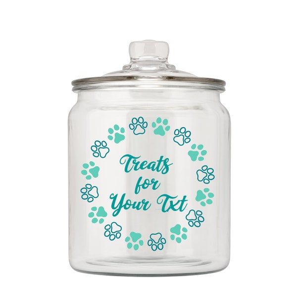 Dog Treat Jar Etsy