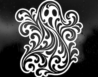 Die Cut Vinyl Decal - Victorian Ghost