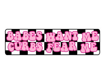 Funny Driving Quote Bumper Sticker