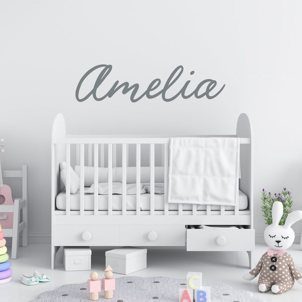 Removable Wall Decals Text Etsy