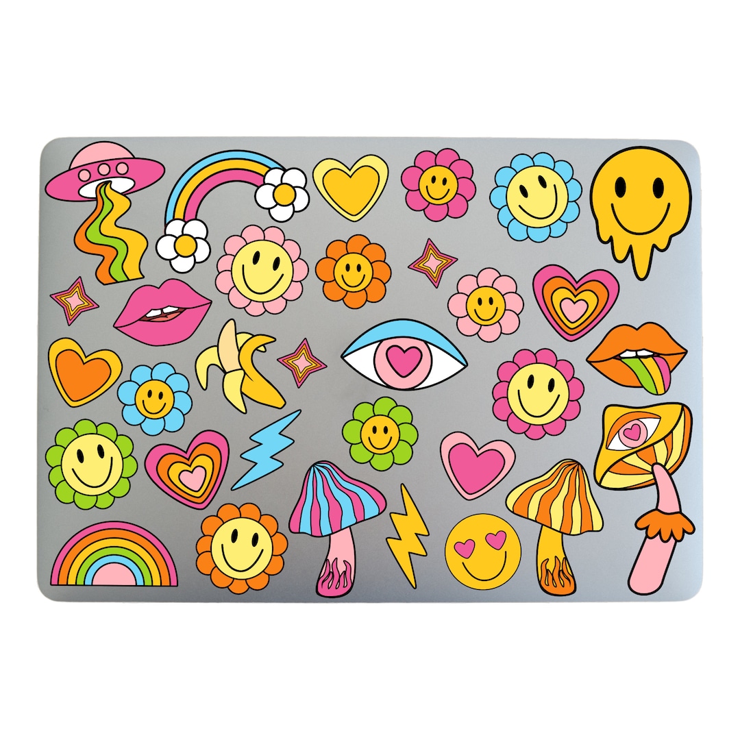 Packing Sticker Groovy Groovy Sticker Pack for Laptop, Mug, Glass, Car & More - Etsy